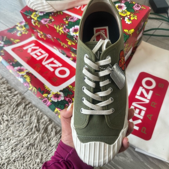 Kenzo School Low Top Sneakers size 44(US 10 Men) - Picture 3 of 6